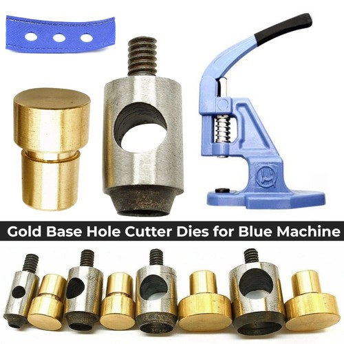 Hole cutting die set gold - hole, base
