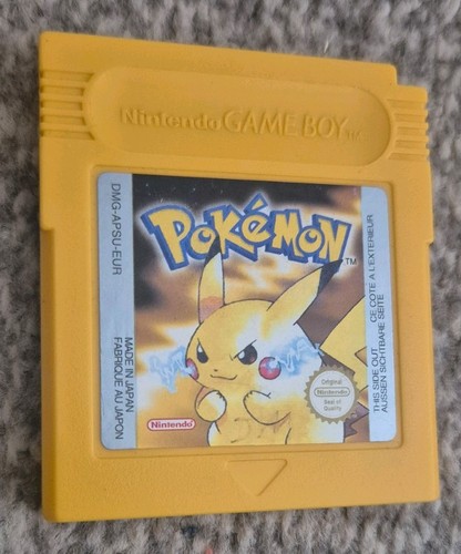 Pokémon yellow nintendo game - pokémon,