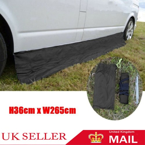 Large awning skirt draught - skirt, &