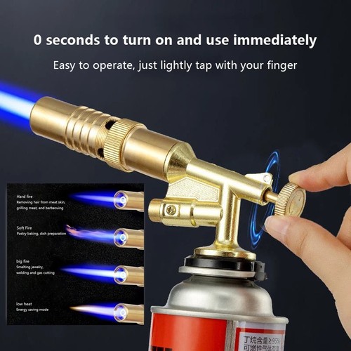 Butane gas blow torch burner - gas,