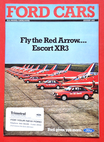 1982 ford cars brochure - brochure, fiesta
