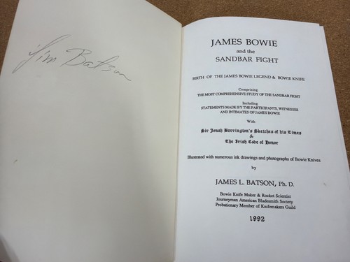 James bowie and - and, the