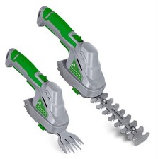Gracious Gardens 2 IN 1 3.6V Cordless Hedge Trimmer Shear Built in Lithium Ion