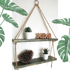 New wooden hanging - wooden, rope