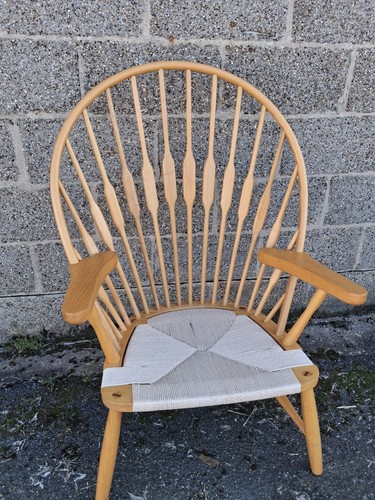 Peacock chair designed - chair, hans