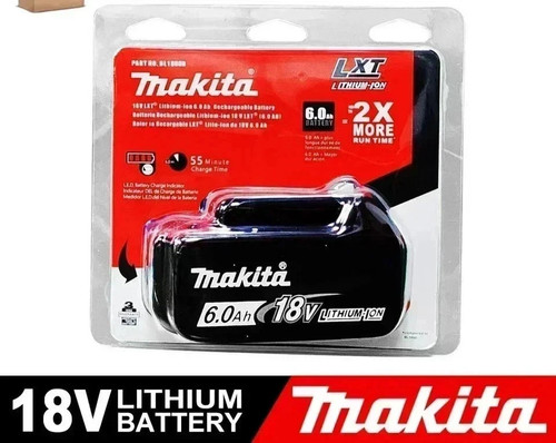 Genuine makita 18v 0ah - genuine, 6.0ah