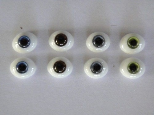 Glass eyes for - mm,
