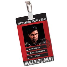 Jupiter Mining Corporation Cosplay ID Card Inspired By Red Dwarf  (Choose Your C
