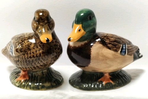 Quail pottery duck - quail, salt
