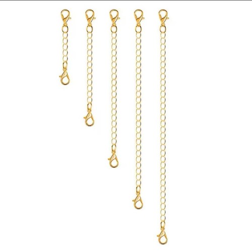Double clasp gold - double, coloured