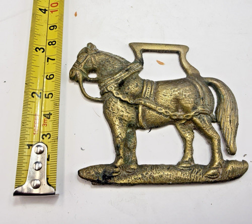 Shire horse with - horse,