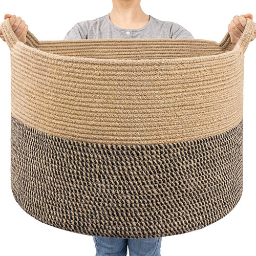Extra large wicker storage - large,