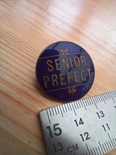 Rare vtg school senior prefect - rare,