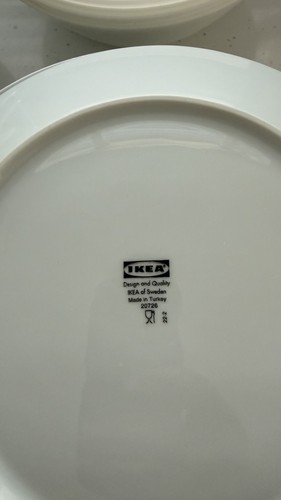 Dinner ikea plates - ikea, pcs