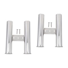  Set of 2 Angelrutenhalter Angelrutenrohrhalterung Stangenhalter Mit Zwei Rohren