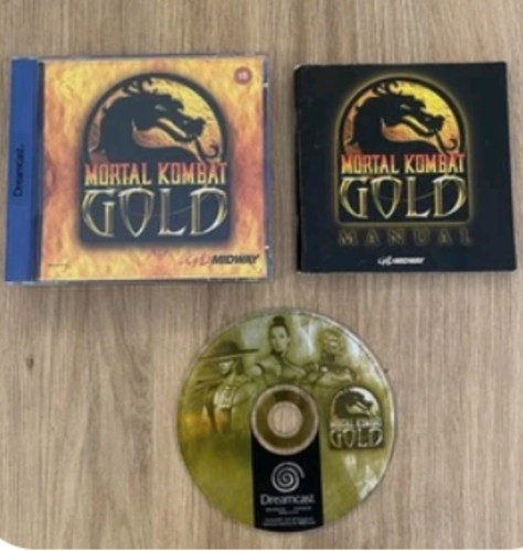 Mortal kombat gold sega - kombat, (sega