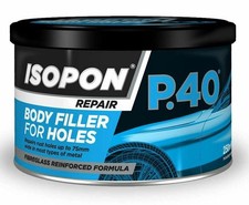 U-POL Davids ISOPON P40 Fibre Glass Body Filler Compound Car Body Repair Paste