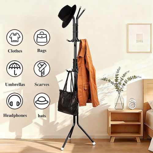 Black coat stand - stand,