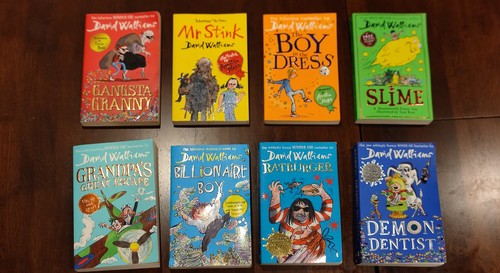 David walliams book bundle - 8,