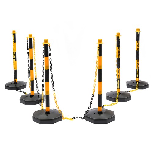 Parking barrier post pack - post, 6