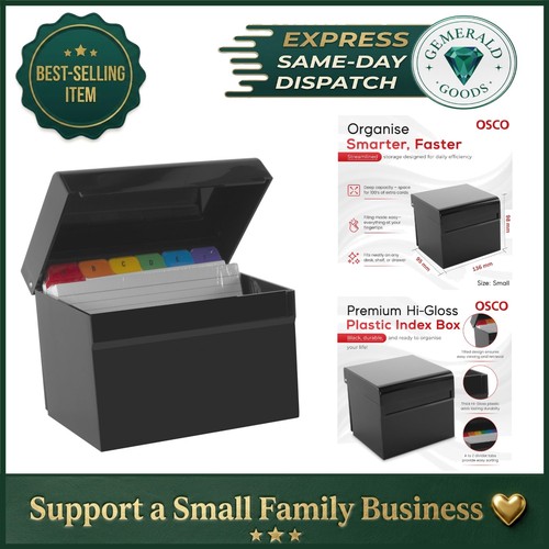Compact gloss plastic index - compact, hi-gloss