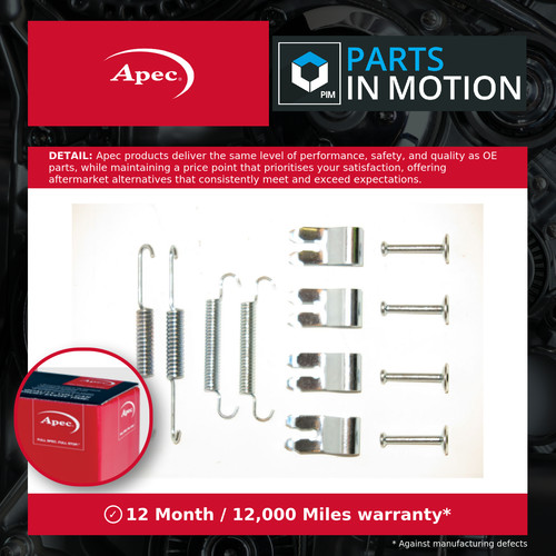Hand brake shoe - fitting, kit