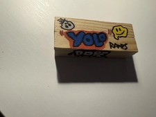 Graffitied Fingerboard Wooden