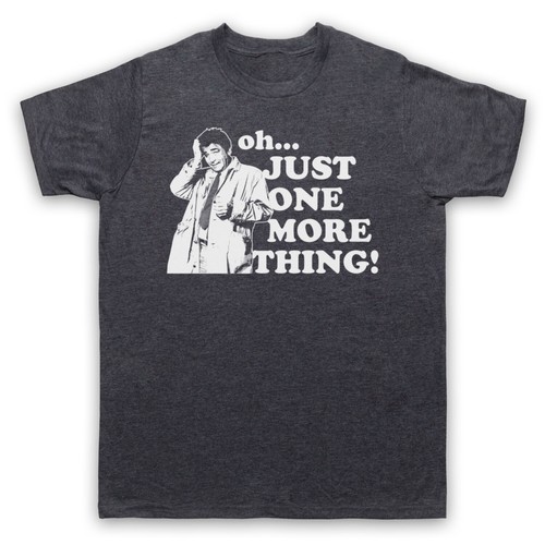 Columbo just one more thing - columbo,