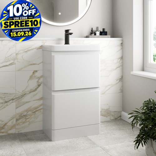 Bathroom cloakroom vanity unit - bathroom,