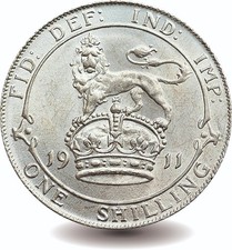 1911 George V Shilling