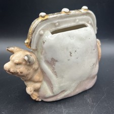 Antique Piggy Bank-Pig &
