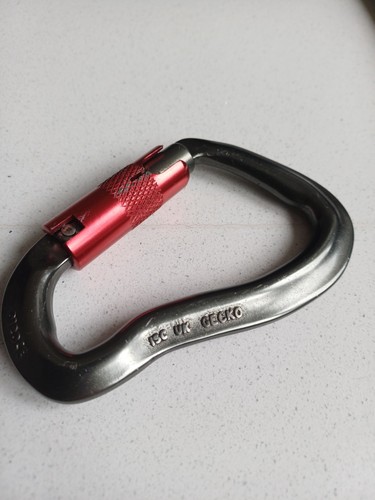Isc gecko supersafe carabiner - isc,