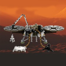 ZITIANYOUBUILD Mars Lander with Robotic Arms for Research 2482 Bricks 1:9 Scale
