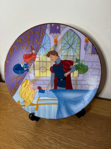 Disney plate 1959 sleeping - disney,
