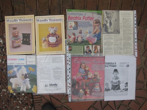 Job lot vintage knitting - lot,