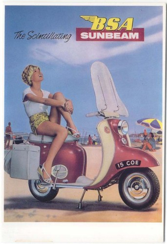 Bsa sunbeam scooter modern - sunbeam,