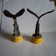 Eaglemoss Lord Of The Rings Lovely Ecthelion Tower + Grey Havens Eagles