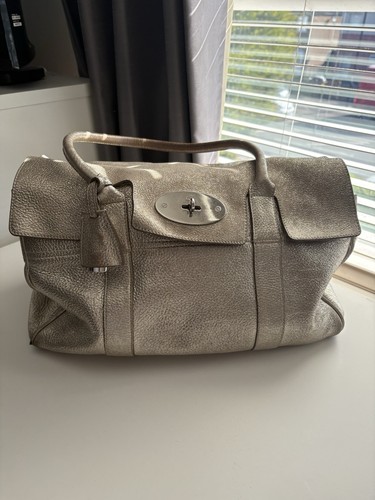 Mulberry large gold metallic - large,