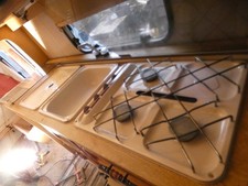 Caravan three ring hob/grill