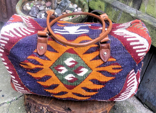 Carpet bag vintage - bag,