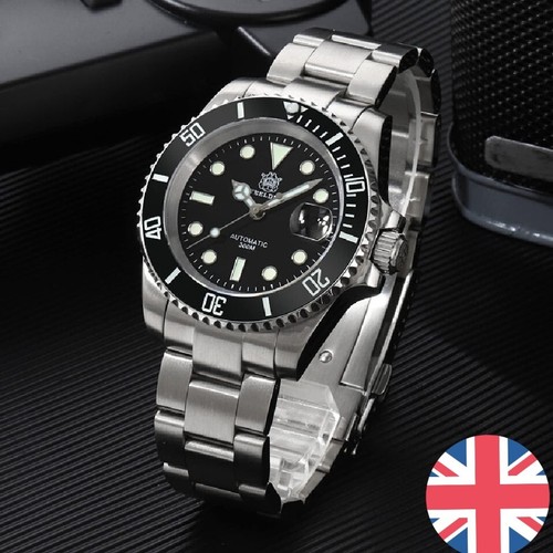 Steeldive sd1953 black auto - steeldive,