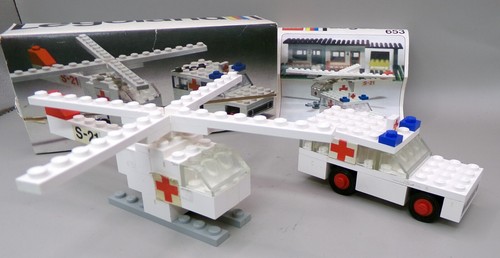 Lego legoland 653 ambulance - lego,