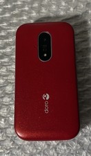 Doro 6820 Big Button Flip Phone 4G Red, Assistance Button Unlocked Handset Only