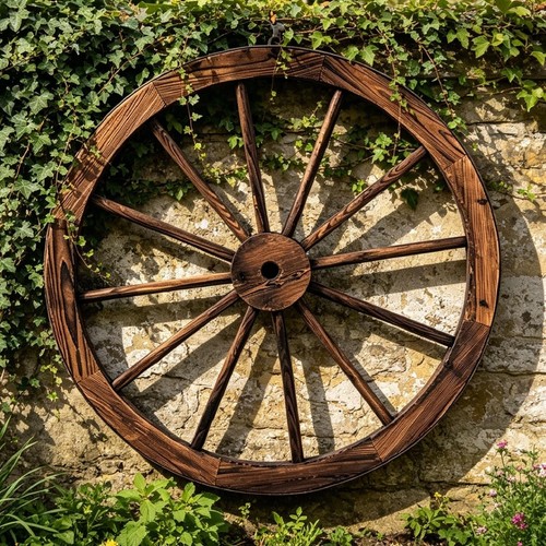 Large 90cm wooden garden - 90cm,
