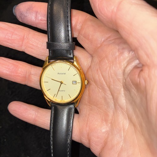 Accurist goldplated quartz - goldplated,