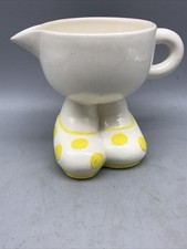 carlton ware walking ware milk jug big foot vintage 1970's 80's