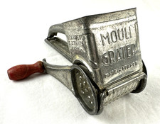 Vintage Mouli Drum Grater, Red