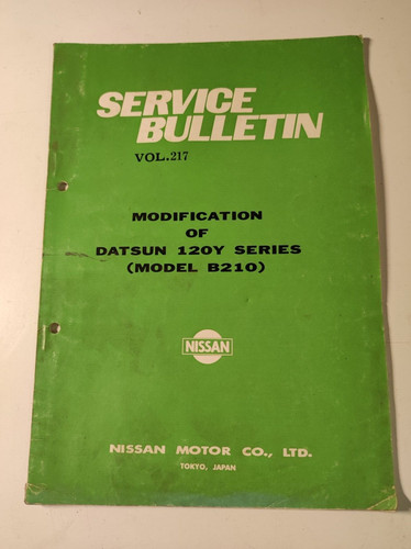 Nissan service bulletin 217 - nissan, #217