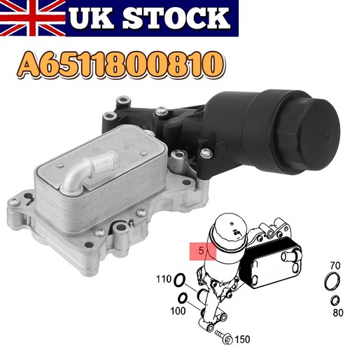 Oil filter housing - housing, cooler