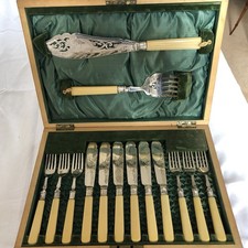 Late Victorian Set Of 6  Fish